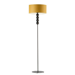 Lampa stojąca IKO nowoczesna abażur LED