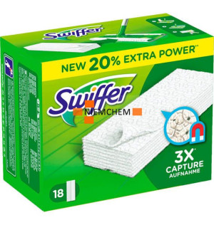 Swiffer Antystatyczne Suche Ściereczki do Mopa 18szt DE