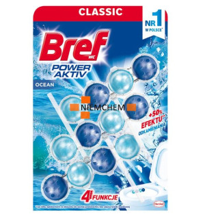 Bref Power Ocean Zawieszka WC Kulki do Toalety 3szt