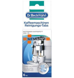 Dr. Beckmann Tabletki do Czyszczenia Ekspresów 6szt DE