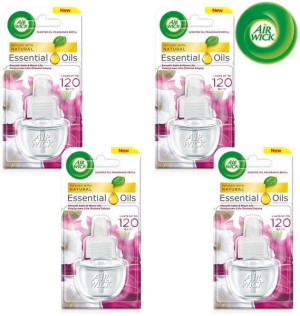 Air Wick Electrical Księżycowa Lilia Otulona Satyną Odświeżacz 4 x 19ml Wkł