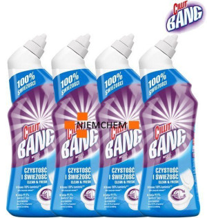 Cillit Bang Żel do WC Czystość i Świeżość 4 x 750ml