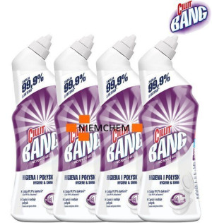 Cillit Bang Żel do WC Higiena i Połysk 4 x 750ml