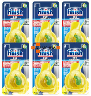 Finish Zapach do Zmywarki Lemon Scent Control 6szt