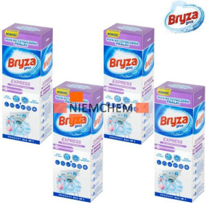 Bryza Lanza Express Świeży Płyn do Czyszczenia Pralki 4 x 250ml