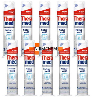 Theramed Wybielająca Pasta do Zębów Tuba 10szt DE