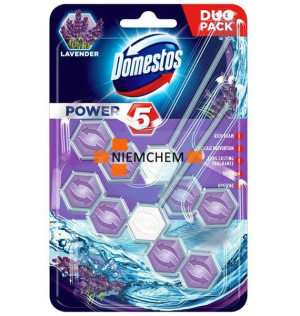 Domestos Duo Power 5 Lawenda Zawieszka do WC 2szt