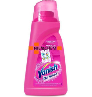 Vanish Oxi Action Pink Odplamiacz do Koloru Płyn 1,5L PL