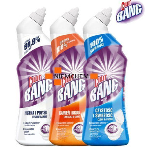 Cillit Bang Żel do WC Toalety Zestaw MIX 3 x 750ml