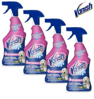 Vanish PET na Zabrudzenia po Zwierzętach Spray Cytrynowy 4 x 500ml