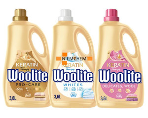 Woolite Płyn do Prania Zestaw 180pr 3 x 3,6L