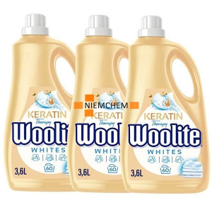 Woolite Extra White Płyn do Prania Białego i Jasnego 180pr 3 x 3,6L