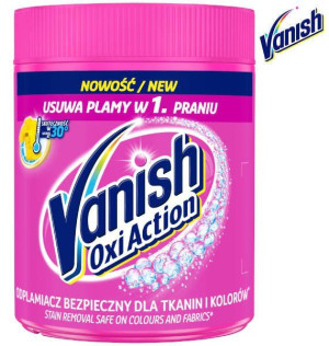 Vanish Oxi Action Pink Odplamiacz Kolor 470g