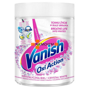 Vanish Oxi Action White Odplamiacz Białe 470g