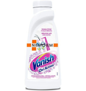 Vanish Oxi Action White Odplamiacz do Białego Płyn 500ml PL