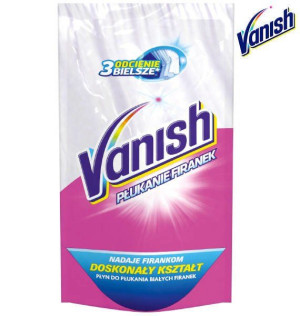 Vanish Płyn do Wybielania Płukania Firanek 125ml