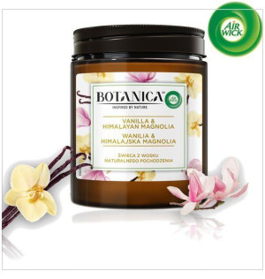 Botanica by Air Wick Wanilia & Himalajska Magnolia Świeczka 205g