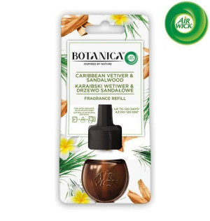 Botanica by Air Wick Electric Odświeżacz Powietrza Karaibski Wetiwer & Drze