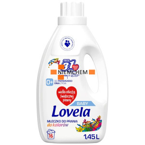 Lovela BABY Hipoalergiczne Mleczko Płyn do Prania Kolor 1,45L