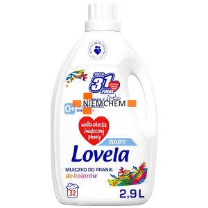 Lovela BABY Hipoalergiczne Mleczko Prania Kolorów 2,9L