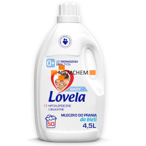 Lovela BABY Hipoalergiczne Mleczko do Białego 4,5L