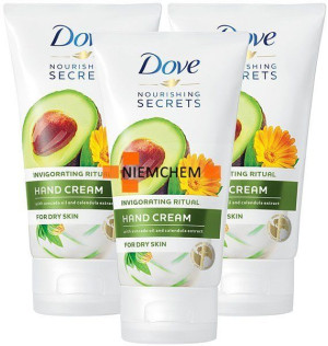 Dove Hand Cream Invigorating Krem do Rąk 3 x 75ml