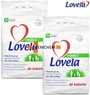 Lovela FAMILY Proszek Prania Ubranek Kolor 4,2kg