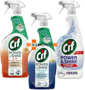 Cif Power Kuchnia Łazienka Wybielacz 3 x 750ml