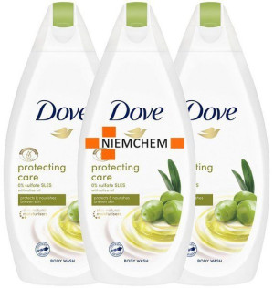 Dove Protecting Care Oliwka Żel pod Prysznic 3 x 500ml