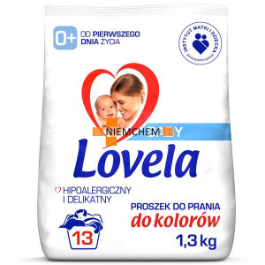 Lovela BABY Proszek dla Dzieci do Prania Kolor 13pr 1,3kg