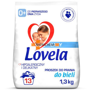 Lovela BABY Proszek dla Dzieci do Prania Białego 13pr 1,3kg