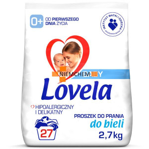 Lovela BABY Proszek dla Dzieci do Prania Białego 27pr 2,7kg