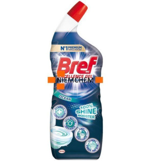 Bref Excellence Color Activ+ 100% Shine Booster Ocean Żel do WC 700ml