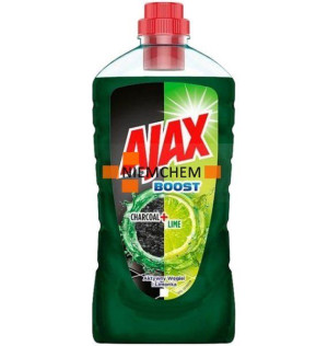 Ajax Boost Charcoal Lime Płyn do Podłóg 1L