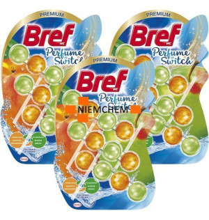 Bref Perfume Switch Soczysta Brzoskwinia i Słodkie Jabłko Zawieszka do WC 9