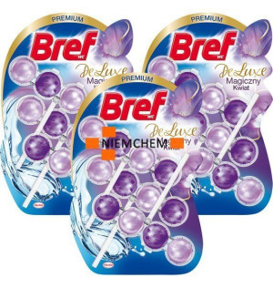 Bref DeLuxe Magiczny Kwiat Zawieszka Kulki Wc 9 x 50g