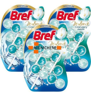 Bref DeLuxe Czarujący Jaśmin Zawieszka Kulki Wc 9 x 50g