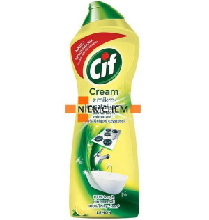 Cif Lemon Mleczko do Czyszczenia 780g Cytrynowe