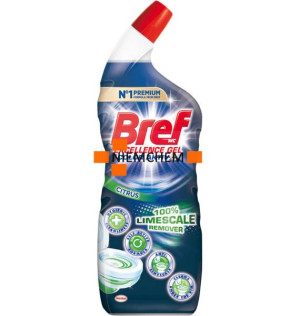 Bref Excellence Color Activ+ 100% Limescale Remover Citrus Żel do WC 700ml