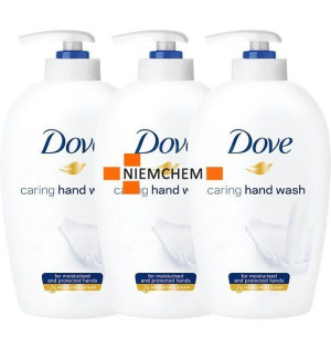 Dove Caring Hand Wash Mydło w Płynie Pompka 3 x 250ml