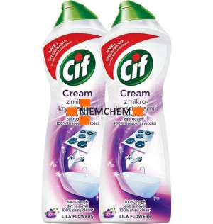 Cif Cream Lila Flower Mleczko do Czyszczenia 2 x 780g