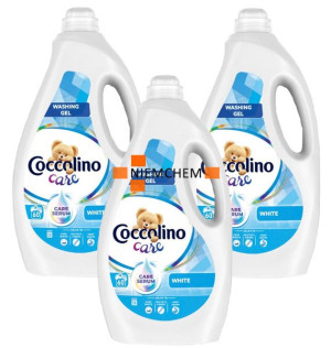 Coccolino Care Żel Prania Białego 3 x 2,4L 180pr