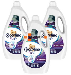 Coccolino Care Black Żel Prania 3 x 2,4L 180pr