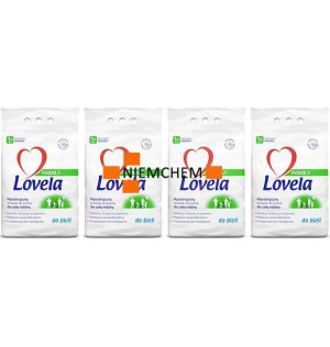 Lovela FAMILY Proszek do Prania Bieli 112pr 4 x 2,1kg