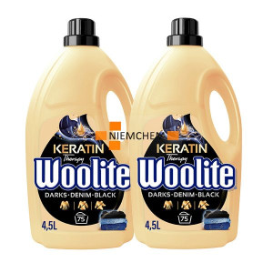 Woolite Dark Płyn do Prania Ciemnego Jeans'u 150pr 2 x 4,5L