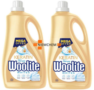 Woolite Whites Płyn do Prania Białego 120pr 2 x 3,6L