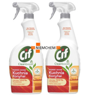 Cif Power&Shine Kuchnia na Tłuszcz Spray 2 x 750ml