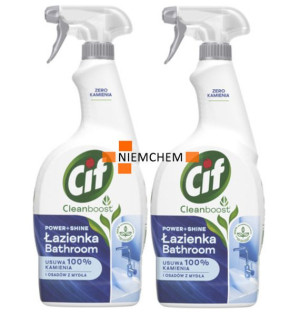 Cif Power&Shine Łazienka na Kamień Spray 2 x 750ml