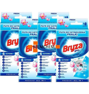 Bryza Płyn do Czyszczenia Pralki Fresh 4 x 250ml