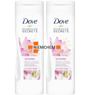 Dove Glowing Balsam do Ciała 2 x 400ml